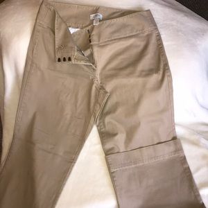 Tan Ann Taylor wideleg pants size 6